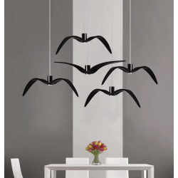 ADANI MEWA LED pendant lamp inspired by seagull wings