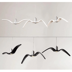 ADANI MEWA LED pendant lamp inspired by seagull wings