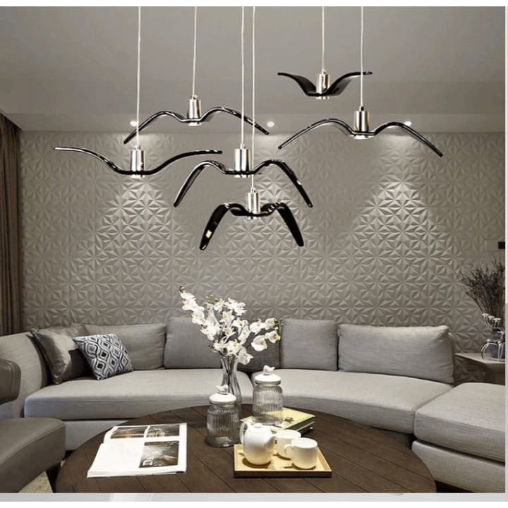 ADANI MEWA 2 lampa wisząca 39cm LED 3000K skrzydła mewy