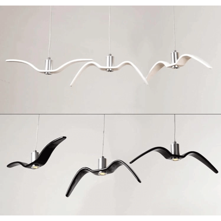 ADANI MEWA 2 lampa wisząca 39cm LED 3000K skrzydła mewy