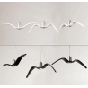 ADANI MEWA 2 hanging lamp 39cm LED 3000K seagull wings