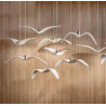 ADANI MEWA 2 hanging lamp 39cm LED 3000K seagull wings