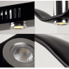 ADANI MEWA 2 lampa wisząca 39cm LED 3000K skrzydła mewy