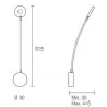 LEDS-C4 Llit kinkiet 30x0,073W