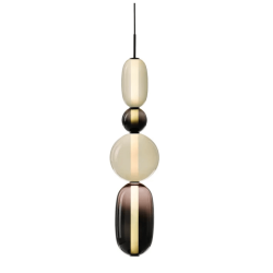 ADANI Namibia AD205 LED pendant lamp 3000K glass shades