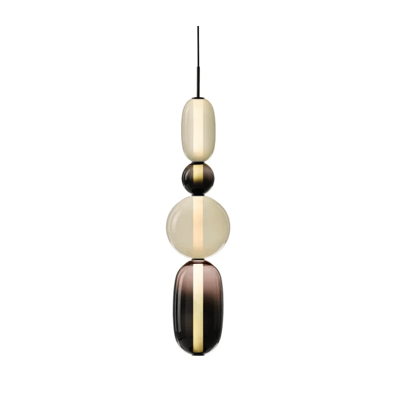 ADANI Namibia AD205 LED pendant lamp 3000K glass shades