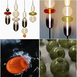 ADANI Namibia AD206 lampa wisząca – szkło LED 20W 3000K
