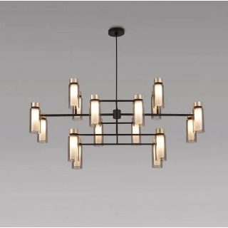ADANI Osmana AD229 lampa wisząca 16 kloszy do dużych wnętrz