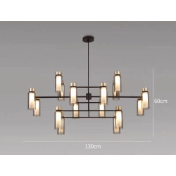 ADANI Osmana AD229 pendant lamp 16 shades for large interiors