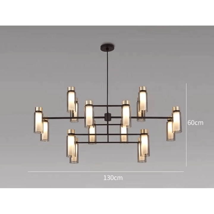 ADANI Osmana AD229 lampa wisząca 16 kloszy do dużych wnętrz