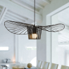 ADANI WERTIGO NORDIC lampa wisząca żarówka E27 biała, czarna