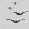 ADANI MEWA 2 LED pendant lamp 3000K white, black