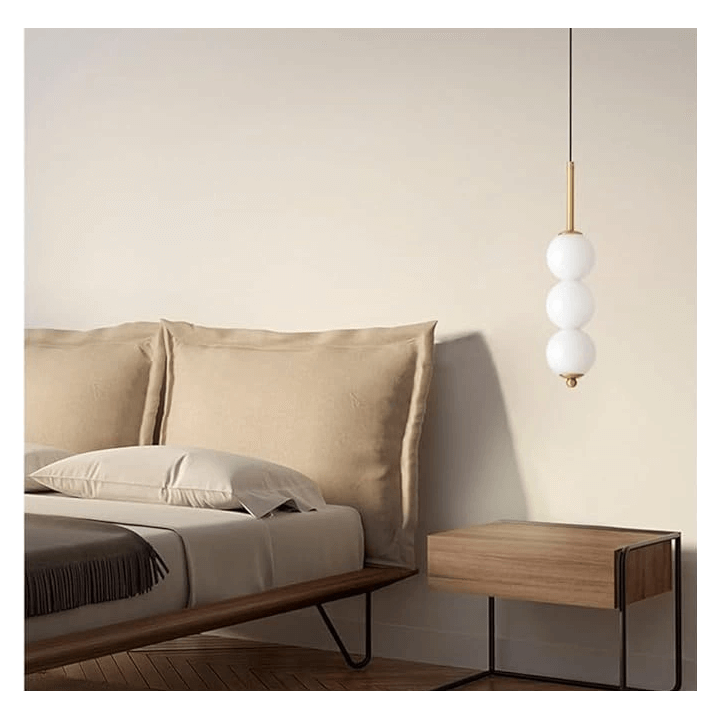 ADANI DUO AD184/5 lampa wisząca LED 7W 3 klosze, nowoczesna