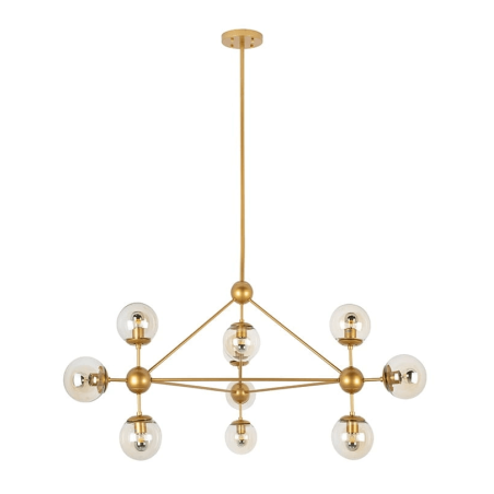 ADANI ASTRIFERO AD190 gold pendant lamp 10xG9 bulbs ADANI ASTRIFERO AD190 gold pendant lamp 10xG9 bulbs