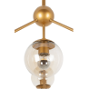 ADANI ASTRIFERO AD190 gold pendant lamp 10xG9 bulbs
