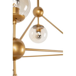 ADANI ASTRIFERO AD190 gold pendant lamp 10xG9 bulbs