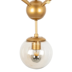 ADANI ASTRIFERO AD190 gold pendant lamp 10xG9 bulbs