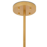 ADANI ASTRIFERO AD190 gold pendant lamp 10xG9 bulbs