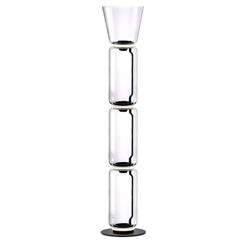 ADANI FLOSSY lampa szklana stojąca LED 128cm