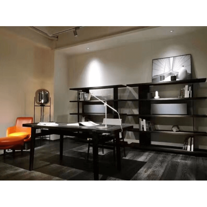ADANI AD152 lampa stojąca 160cm lustrzany klosz, E27