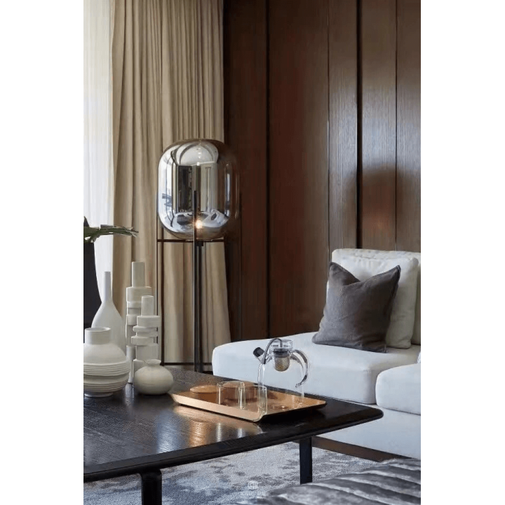 ADANI AD152 floor lamp 160cm mirror shade, E27