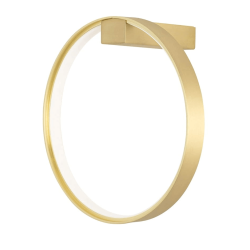 ADANI CIRCLE WALL AD136 round gold LED wall lamp 3000K