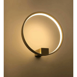 ADANI CIRCLE WALL AD136 round gold LED wall lamp 3000K