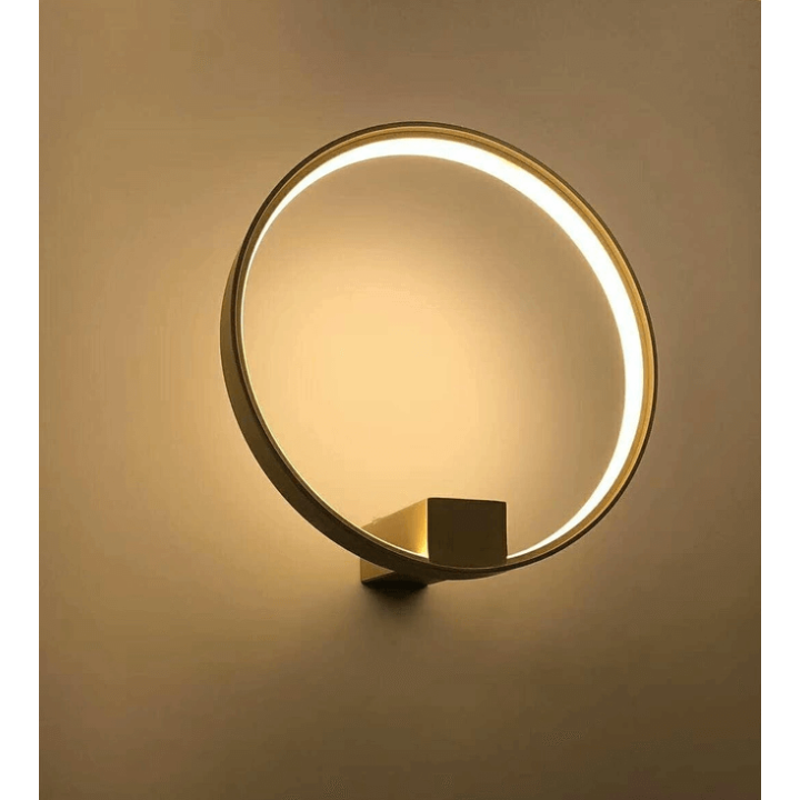ADANI CIRCLE WALL AD136 round gold LED wall lamp 3000K