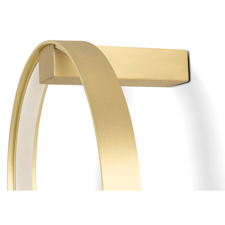 ADANI CIRCLE WALL AD136 round gold LED wall lamp 3000K