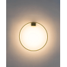 ADANI CIRCLE WALL AD136 round gold LED wall lamp 3000K