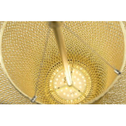ADANI ILLUSION AD131 złota lampa wisząca LED 3000K z siatką