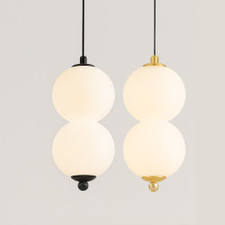 ADANI DUO AD182/3 LED pendant lamp 3000K 5W 2 balls