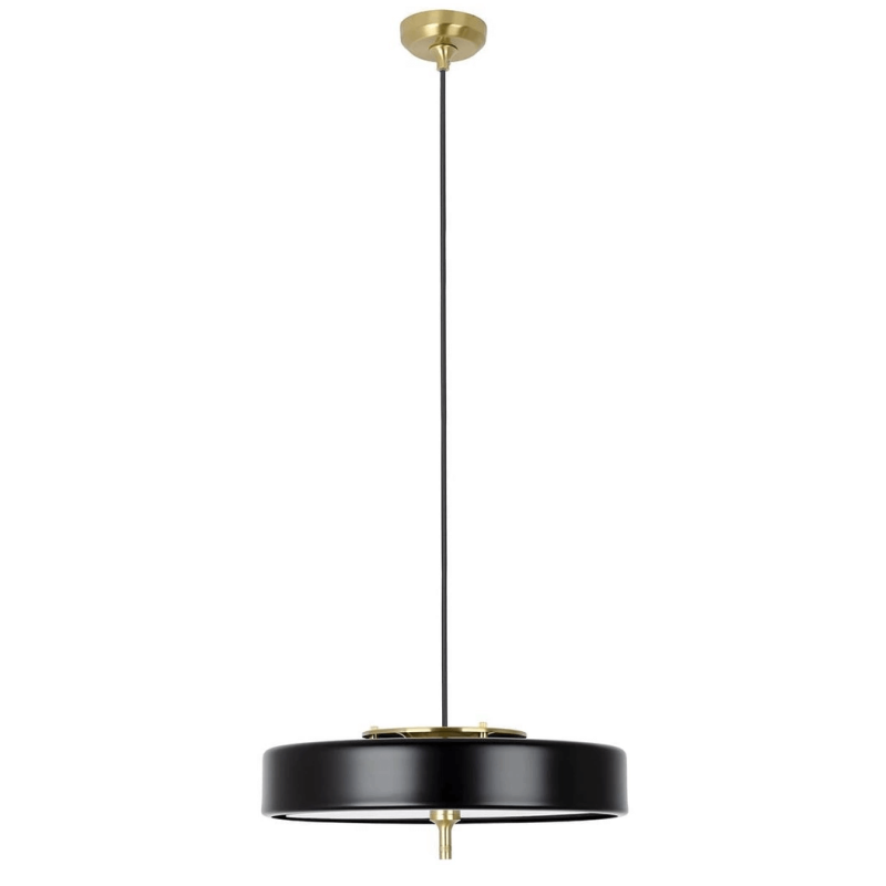 ADANI ARTE AD155 lampa wisząca czarno-złota 3xE14 elegancka