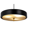 ADANI ARTE AD155 lampa wisząca czarno-złota 3xE14 elegancka