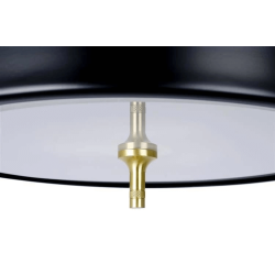 ADANI ARTE AD155 lampa wisząca czarno-złota 3xE14 elegancka