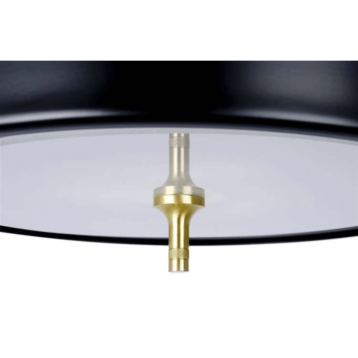 ADANI ARTE AD155 lampa wisząca czarno-złota 3xE14 elegancka
