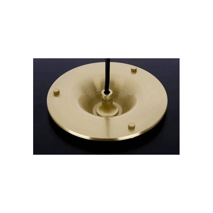 ADANI ARTE AD155 lampa wisząca czarno-złota 3xE14 elegancka