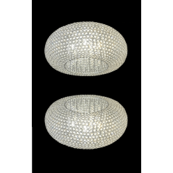 ADANI WHITE DIAMOND AD135 pendant lamp 9xG9 – crystal