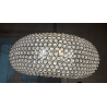 ADANI WHITE DIAMOND AD135 pendant lamp 9xG9 – crystal