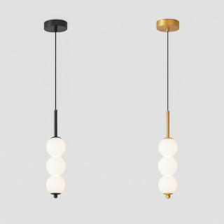 ADANI DUO LED pendant lamp 7W 3000K black, gold