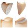 ADANI PLANWOOD LED hanging lamp 3000K Ø60/80cm