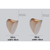 ADANI PLANWOOD AD164/5 lampa wisząca LED 3000K Ø60/80cm
