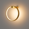 ADANI CIRCLE WALL AD136 round gold LED wall lamp 3000K
