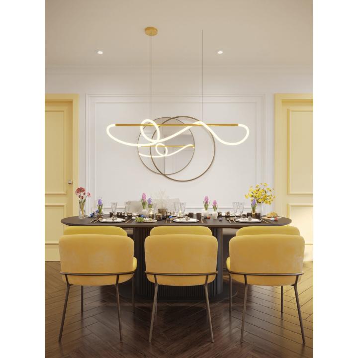 MAXLIGHT LAGUNA P0512, P0614 LED pendant lamp 3000K IP20