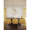 MAXLIGHT LAGUNA P0512, P0614 lampa wisząca LED 3000K IP20