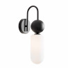 Maxlight Roma W0380/1 kinkiet złoty i czarny żarówka G9 12W