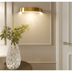 Maxlight Lotus W0276, W0359 LED wall lamp 7W gold, brown