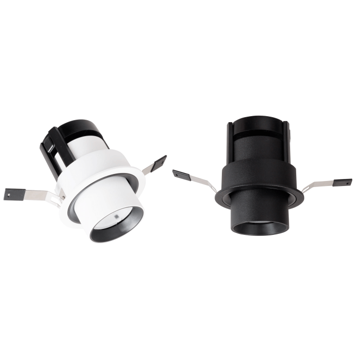 MAXLIGHT Halo F H0130/1 regulowana oprawa wpuszczana LED 9W