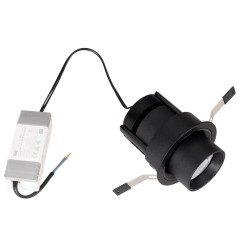 MAXLIGHT Halo F H0130/1 adjustable recessed LED luminaire 9W