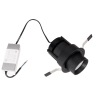 MAXLIGHT Halo F H0130/1 adjustable recessed LED luminaire 9W